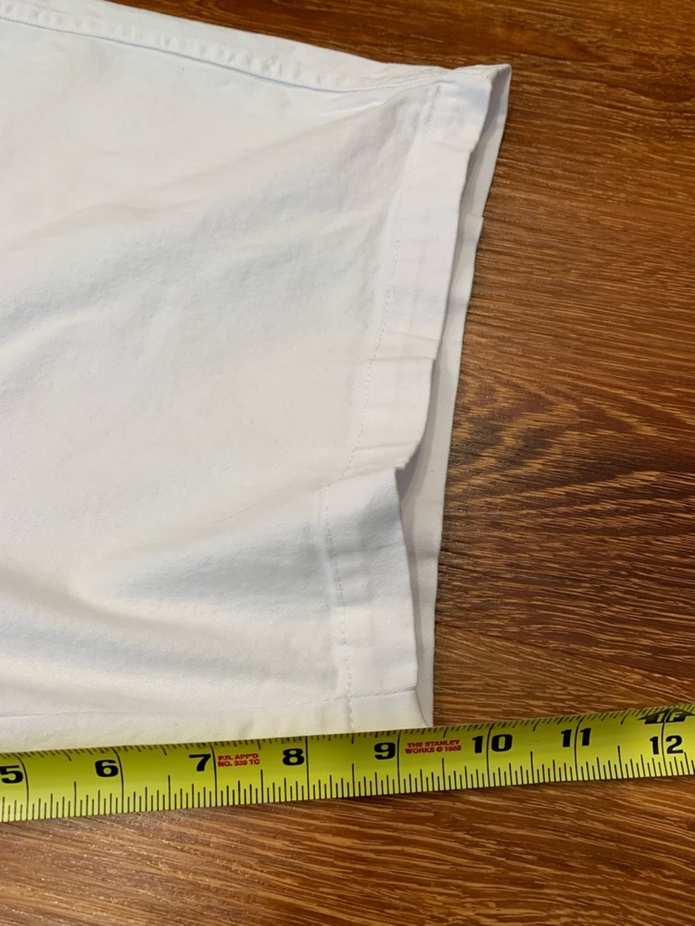Rugby University Men’s White Shorts Size 38 EUC Summer Spring Preppy - Picture 10 of 11